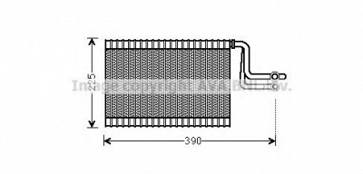 AVA QUALITY COOLING bwv365 -  Испаритель, кондиционер